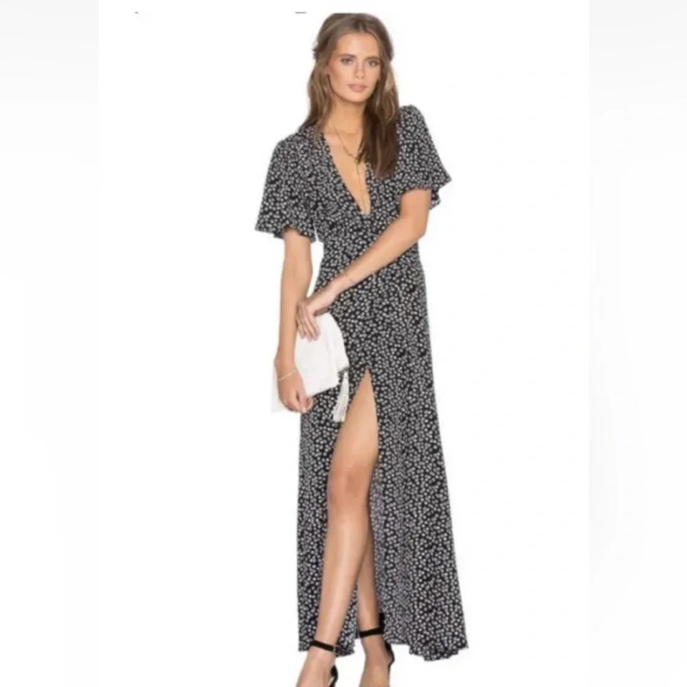 Privacy‎ Please Plaza Kimono Wrap Dress in Lamarque Womens Size XS (767)